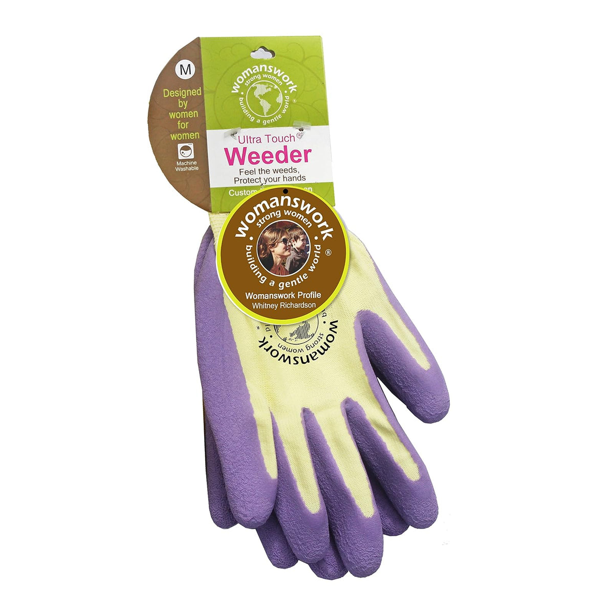 Womanswork Protective Glove, Medium, Purple
