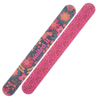 Karma Nail File, 8.5'' x 1'', Retro Floral