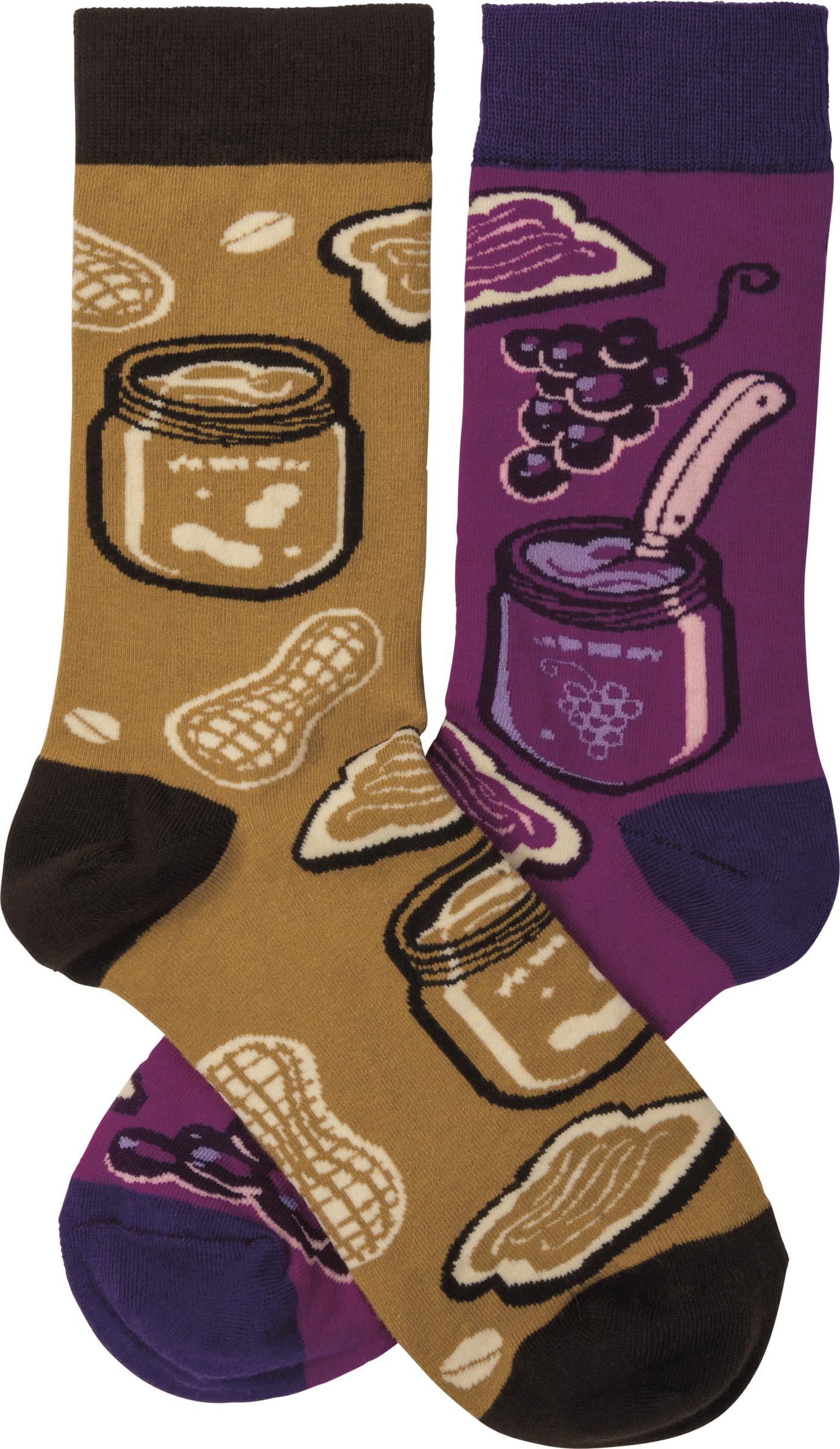 Socks - Peanut Butter & Jelly