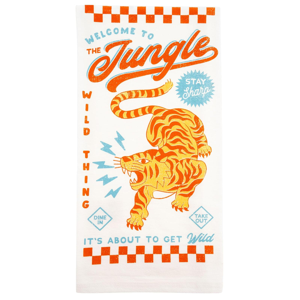 Karma Towel, 28 inches x 20 inches, Orange