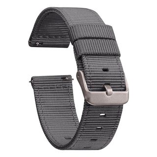 GadgetWraps Watch Band, 19mm Width (Check devices list below), Gunmetal Grey