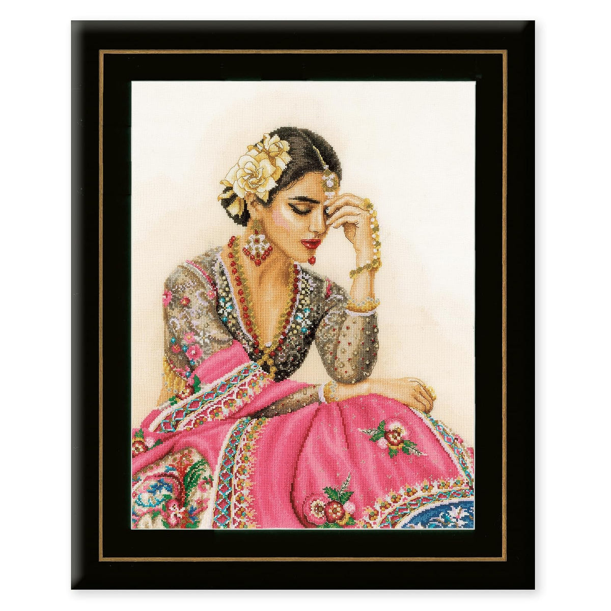 Lanarte Art Craft Kit, 35x45cm, Pink