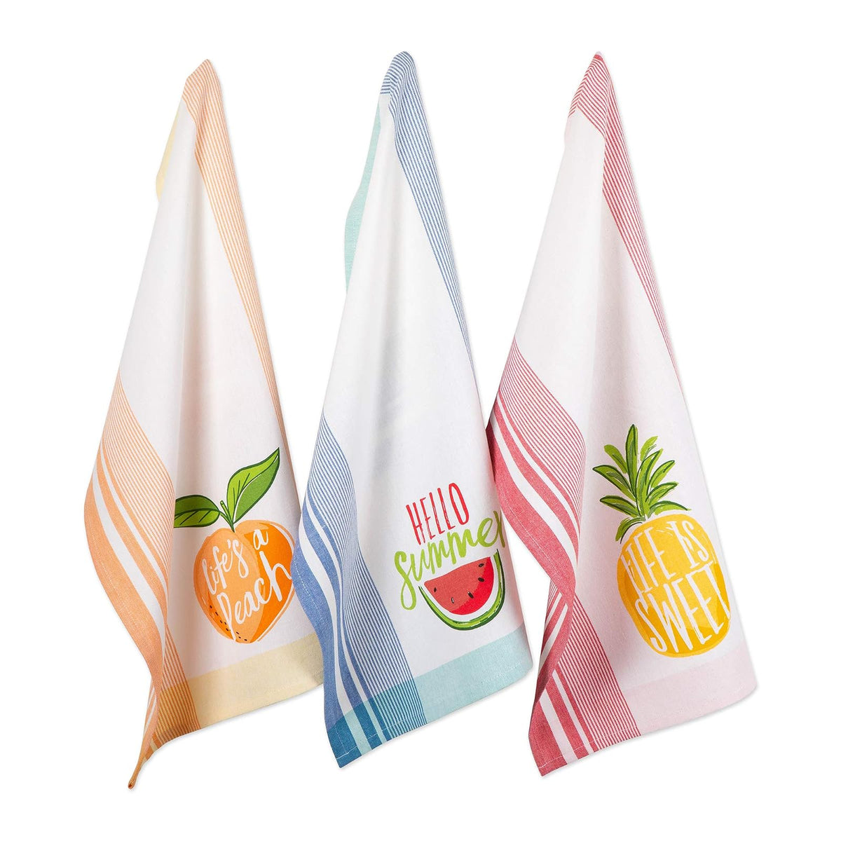 DII Towel, 28 x 18" (Rectangular), Hello Summer