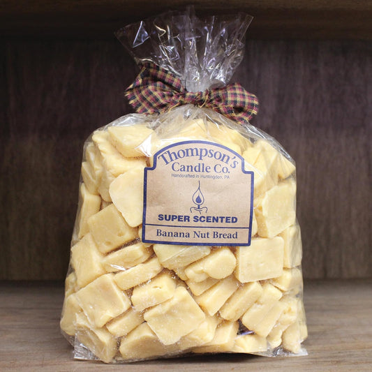 Thompson's Candle Co Super Scented Crumbles/Tarts/Wax Melts 32 oz. "Banana Nut Bread "