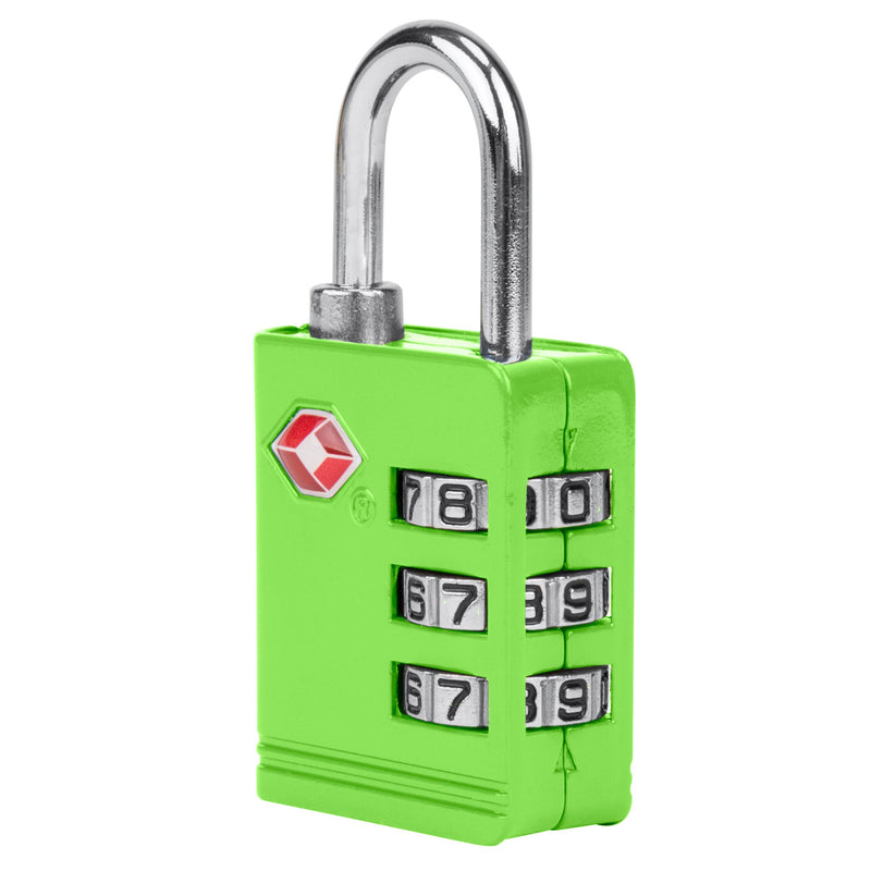 Travelon Tsa Luggage Lock, Green