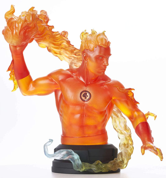 Marvel Animated Human Torch Bust