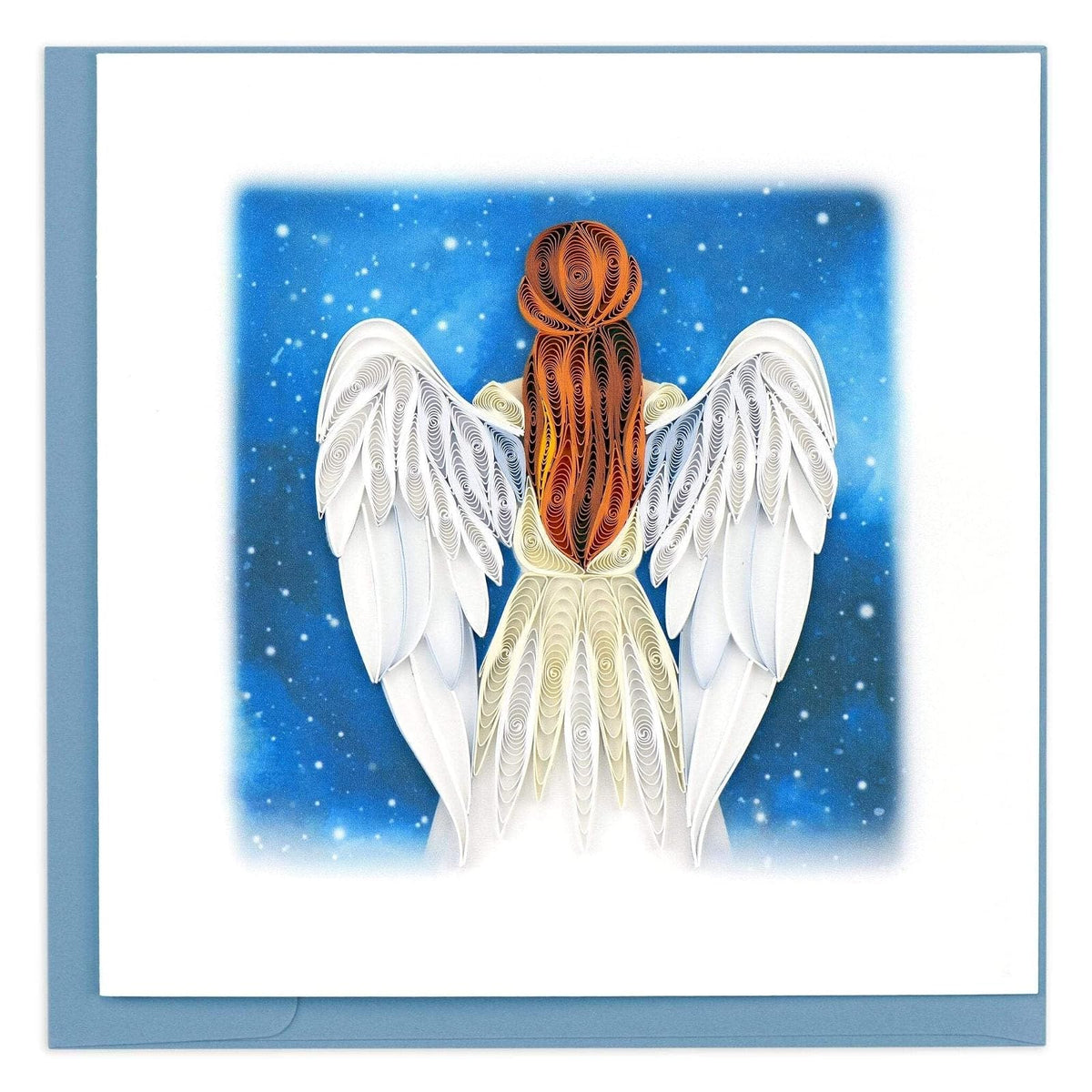 Quilling Card Greeting Card, 6x6 Inches, Multi
