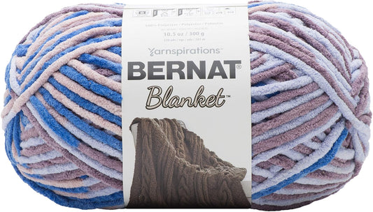 Spinrite Yarns (CA) Bernat Blanket Yarn, 10.5 oz, Dappled Shadows, 1 Ball