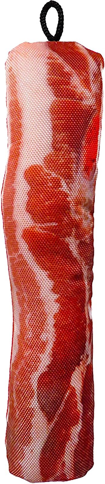 SCOOCHIE PET PRODUCTS 535 Barbara's Bacon Dog Toy, 13"