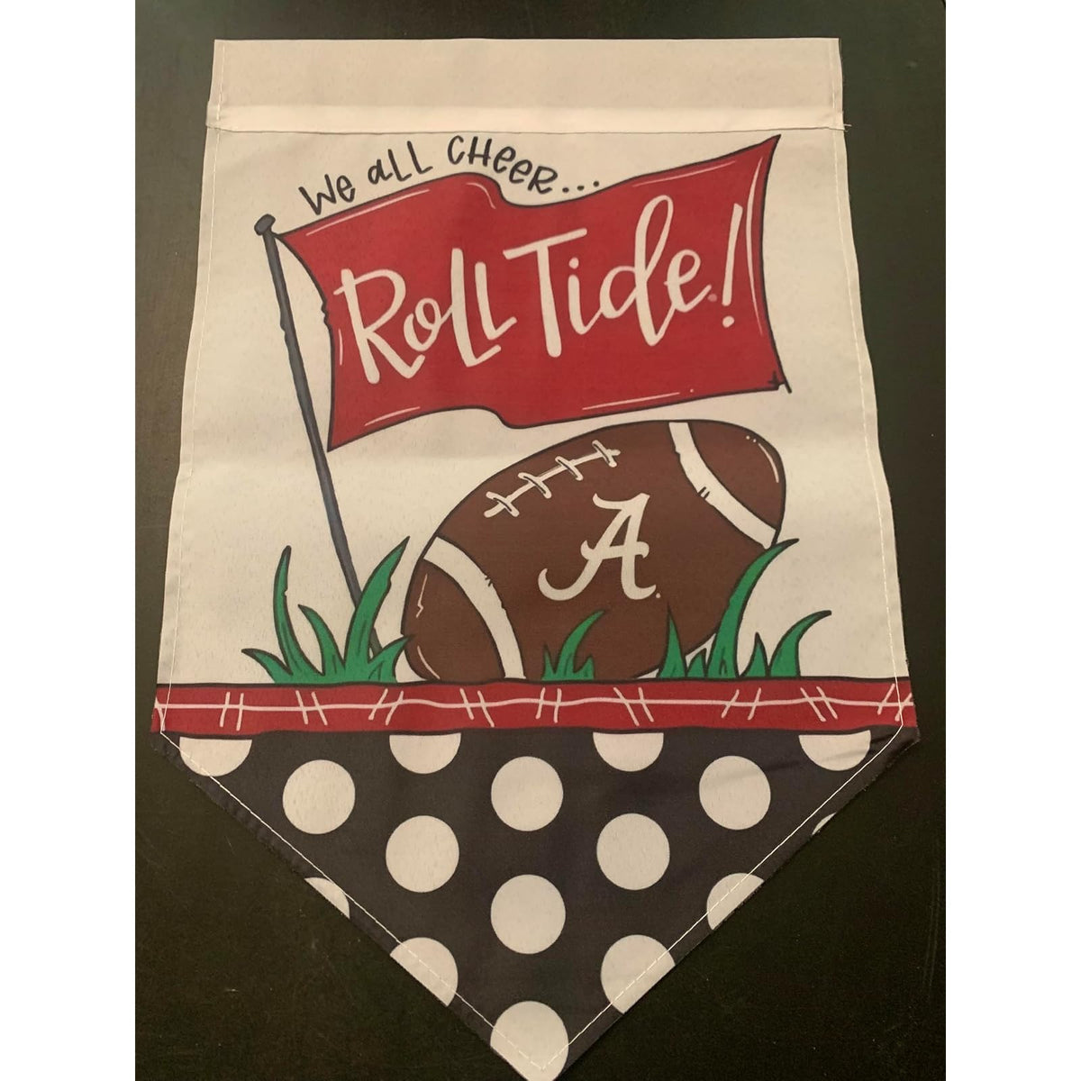 Magnolia Lane Banner, 18x12 Inches, Alabama Cheer!