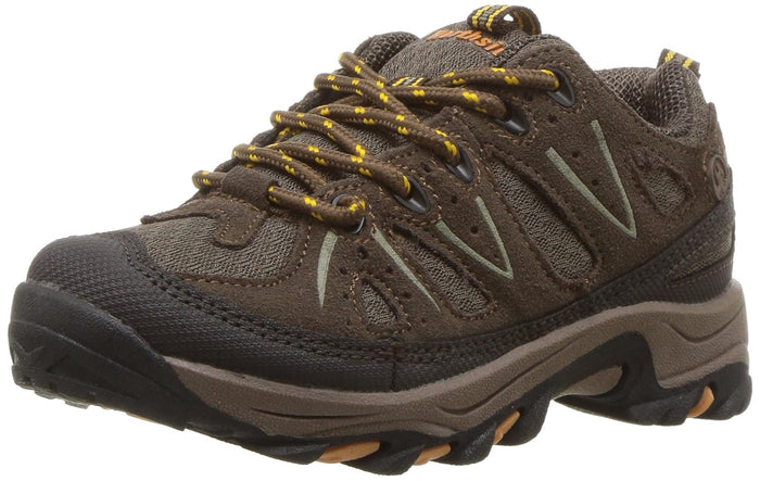Northside USA Cheyenne Jr Hiking Boot (Little Kid/Big Kid),Taupe/Mango,7 M US Big Kid