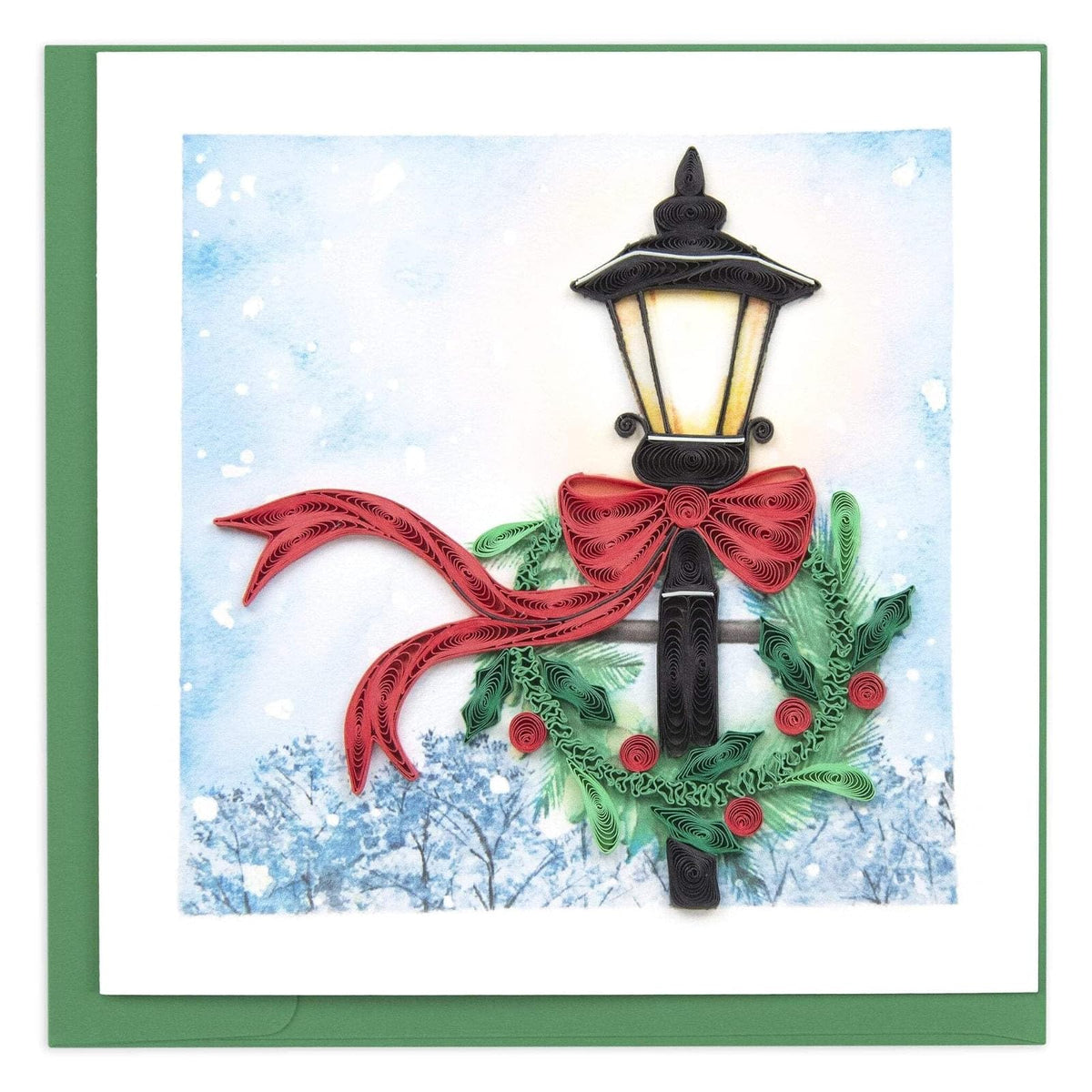 Quilling Card Greeting Card, 6x6 Inch, Multi
