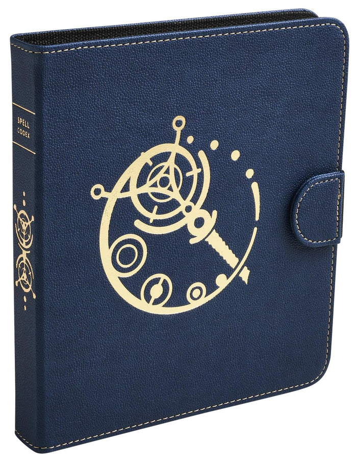 Dragon Shield: Roleplaying Spell Codex: Midnight Blue – Compatible with Official DND Spell Cards – Dry Erase Marker and 5e Compatible Spell Slot Tracker Included