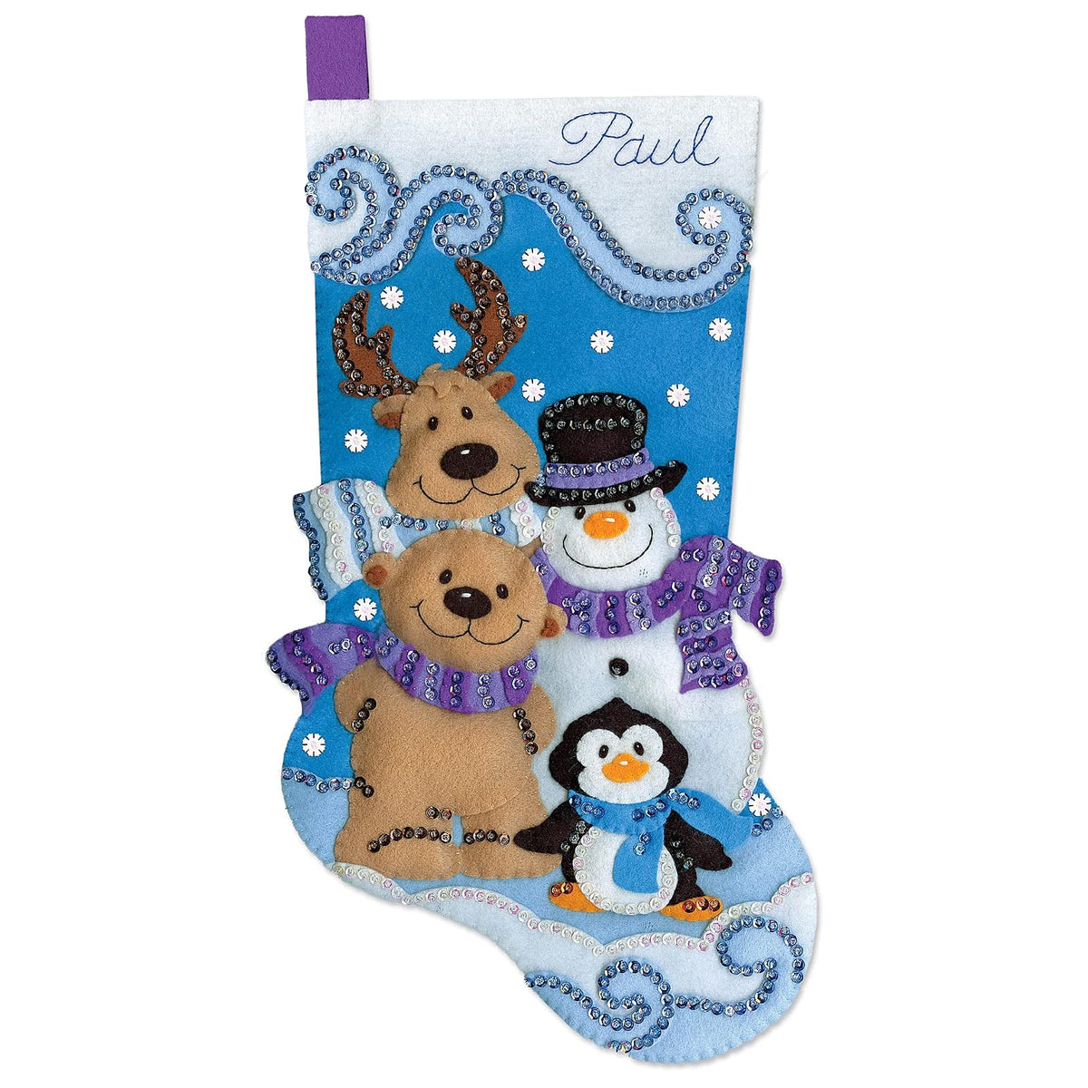 Design Works Crafts Art Craft Kit, 1, Winter Friends