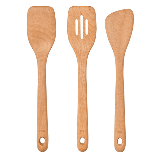 OXO 3 Piece Good Grips Wooden Turner Set