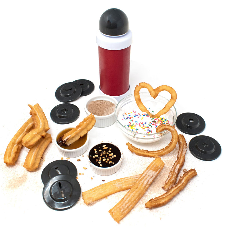 Norpro Churro Maker - 8 Different Shapes - Create Delicious Churros with Ease!