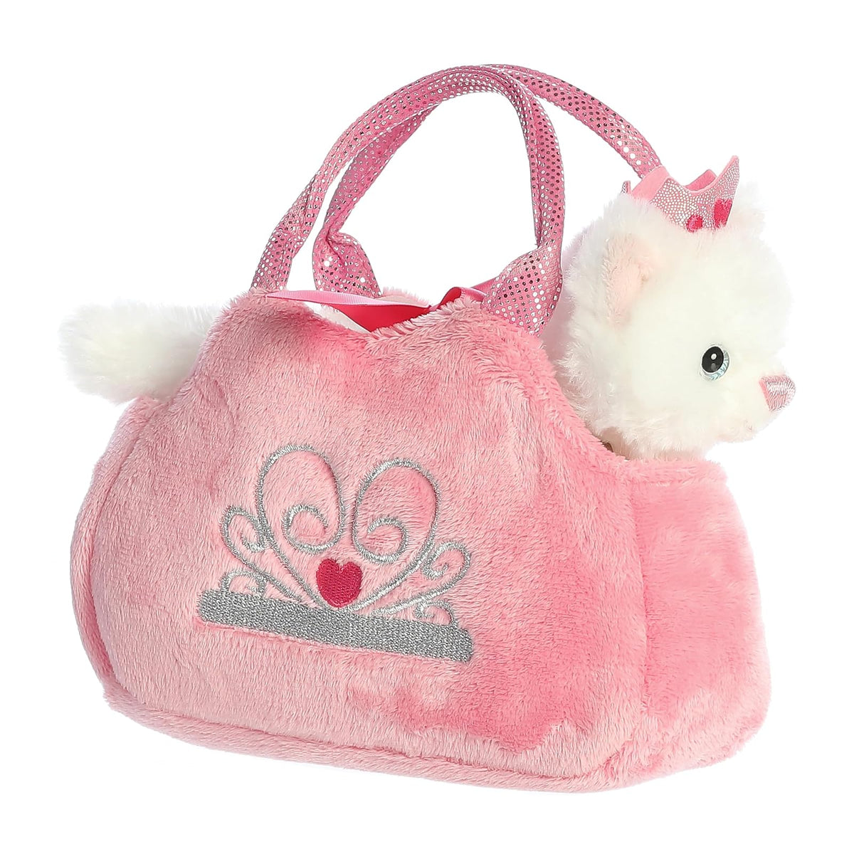 Aurora Plush Fancy Pals Pet Carrier Princess Kitten