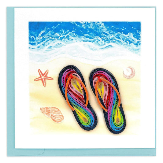 Quilling Card Greeting Card, Multi