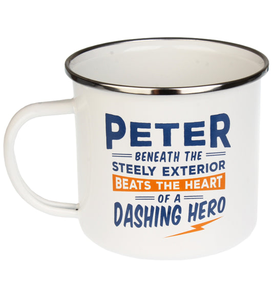 Top Guy Mugs Peter Coffee Mugs, Large, Multicolor
