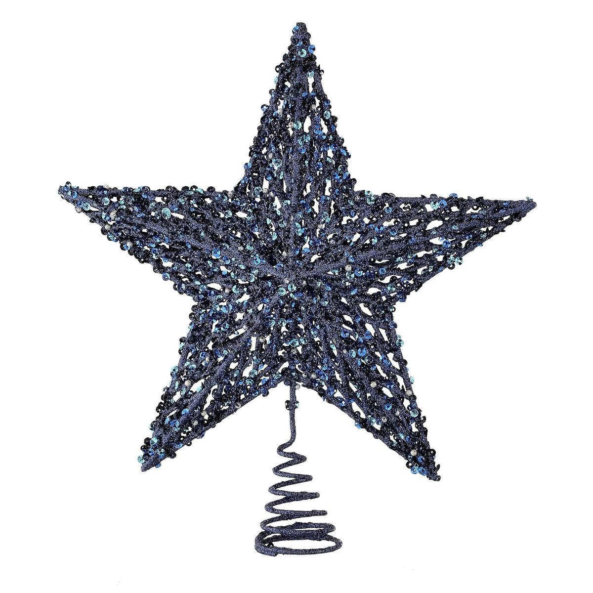 Regency International Tree Topper, 13 inches, Blue