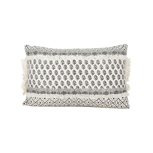 Foreside Home and Garden Pillow, 14" x 22", Multicolor
