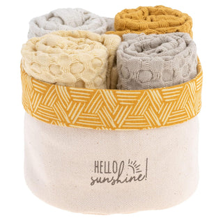 Karma Towel, Small, Yellow Sunshine