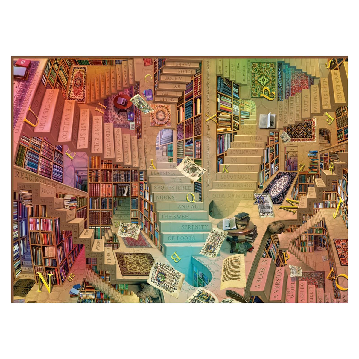 Anatolian Puzzles, 1000 Piece, Library