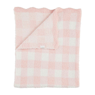 Mud Pie Blanket, Swaddle, Pink Gingham