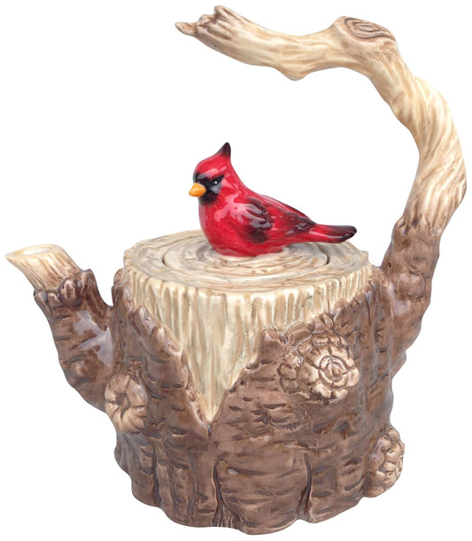 Blue Sky Clayworks Clayworks Tree Stump Teapot