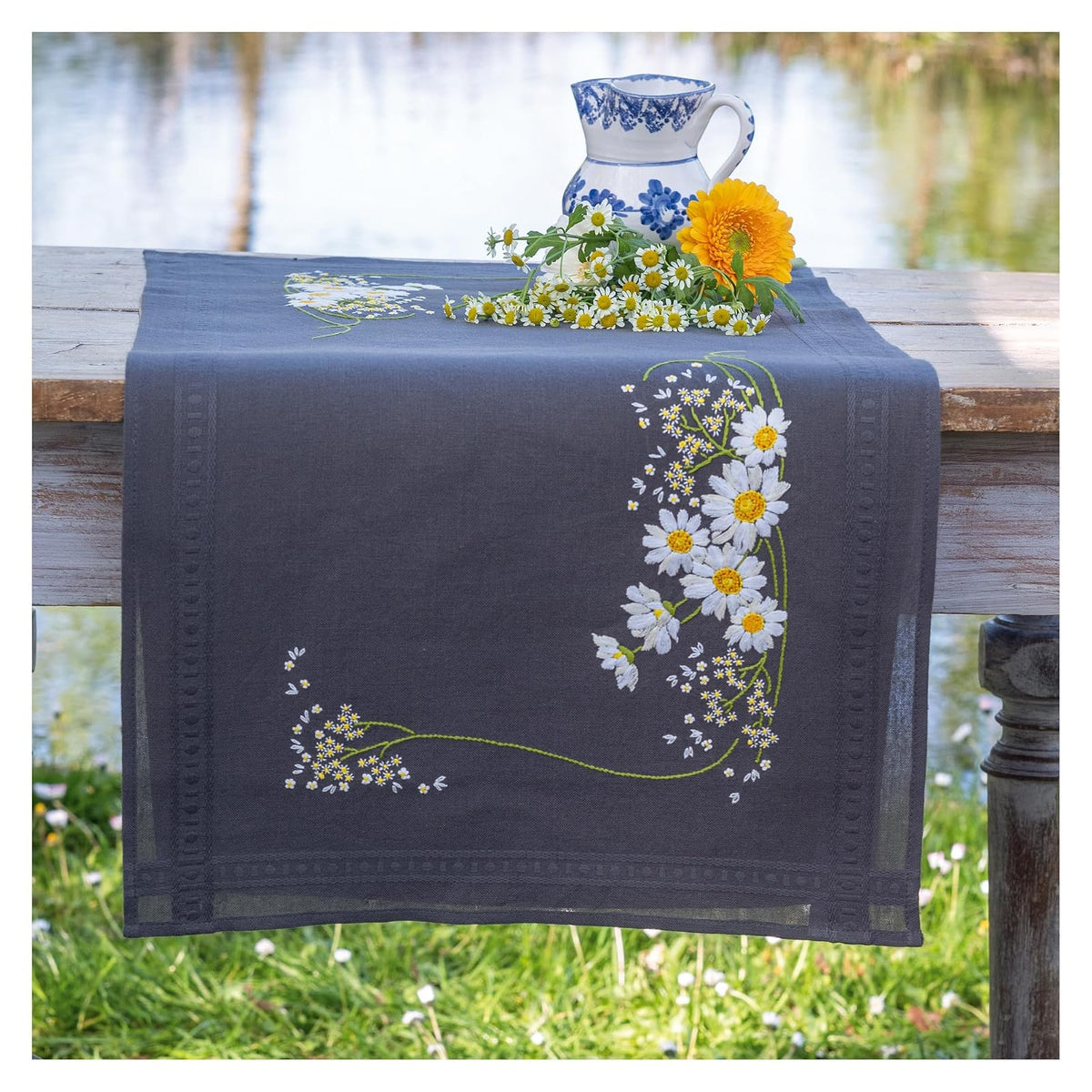 Vervaco Table Runner, 40x100cm, Multi Color