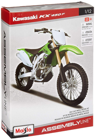 Maisto 1: 12 Al Kawasaki KX 450F (Colors May Vary)