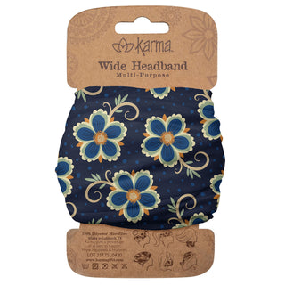 Karma Hairband, 1 Count (Pack of 1), Midnight Flower