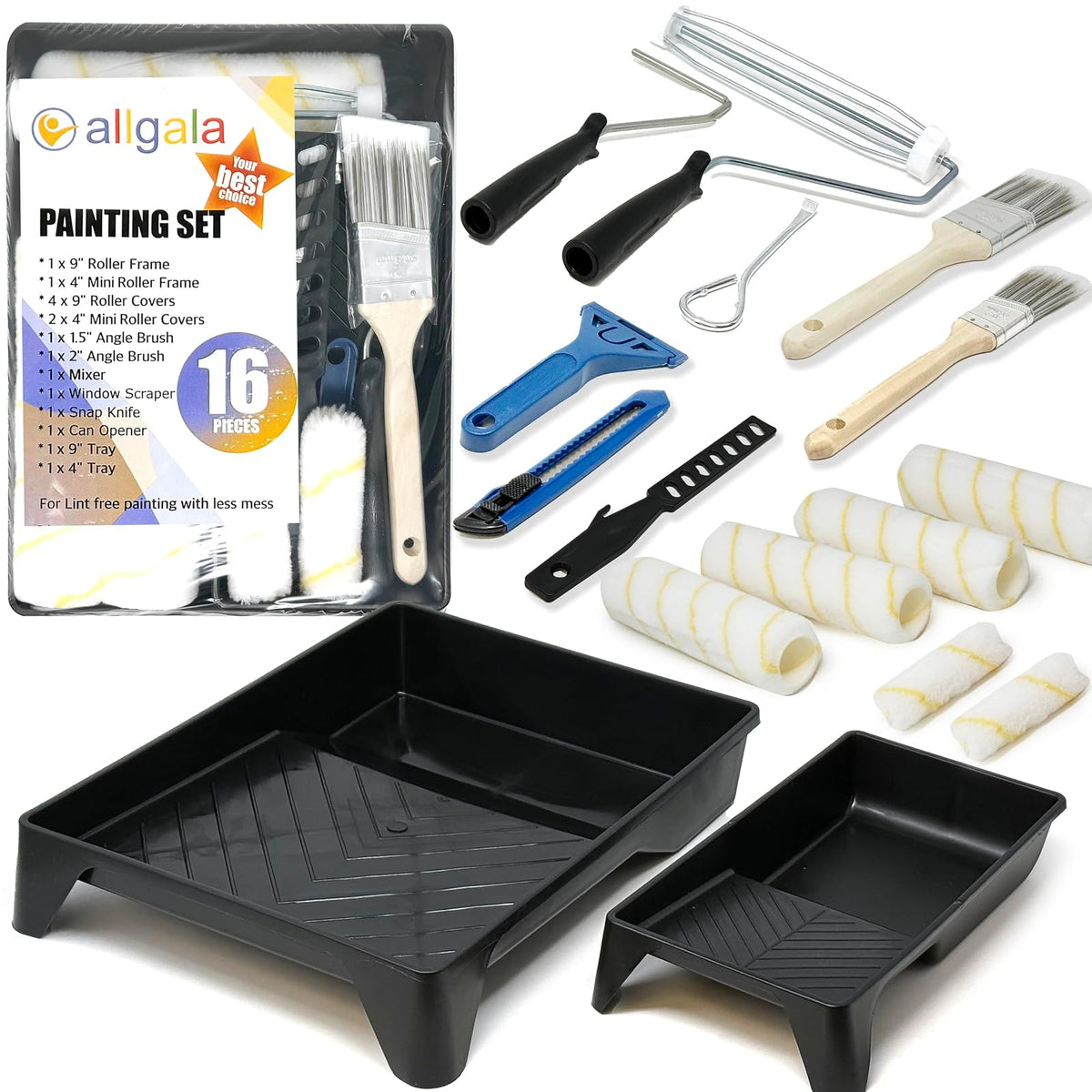 allgala Building Material, 16 PC, 16PC Ultra