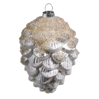 RAZ Imports Hanging Ornament, 3.5 D x 4.5 H, Grey