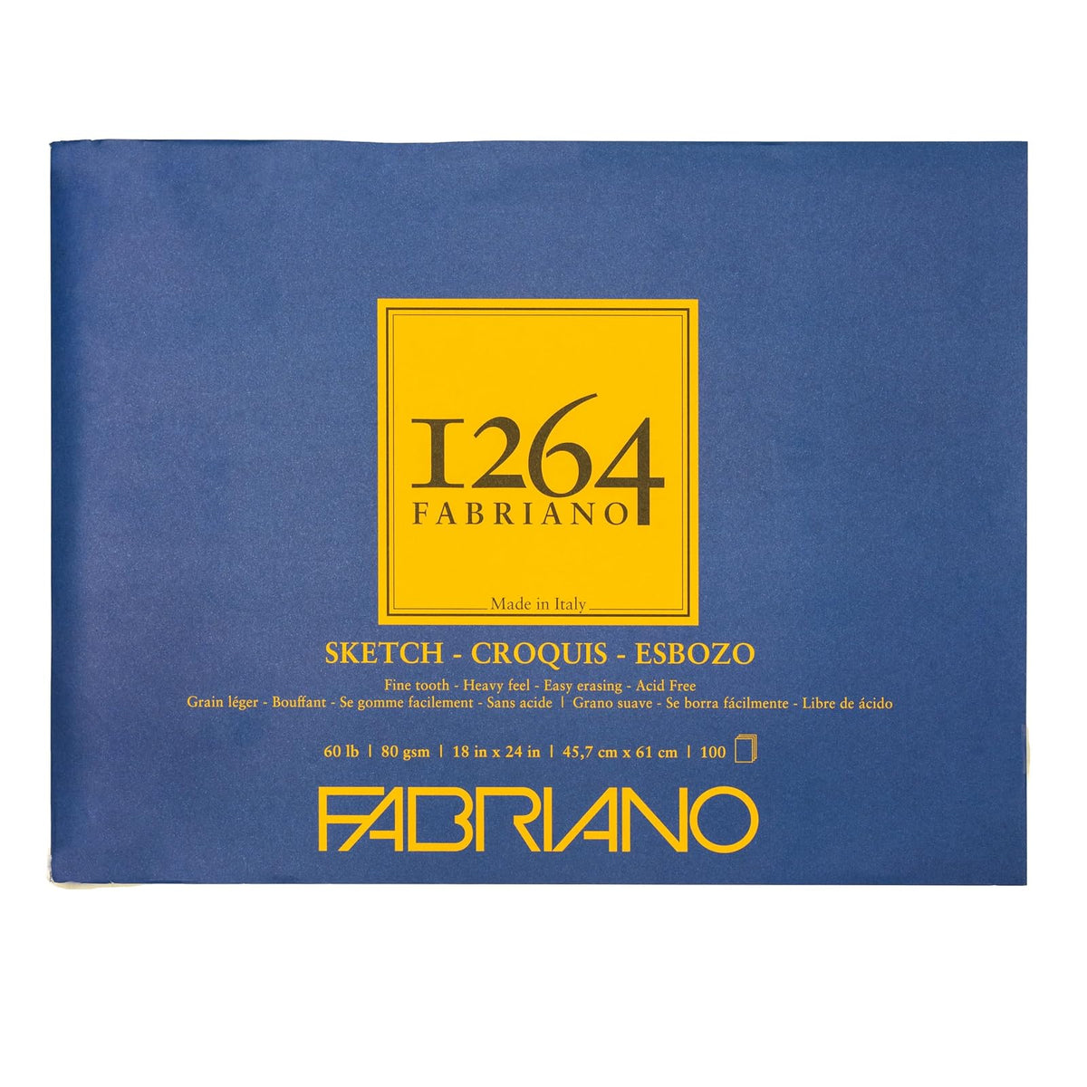 Fabriano Art Media Paper, 18 x 24, Light Cream