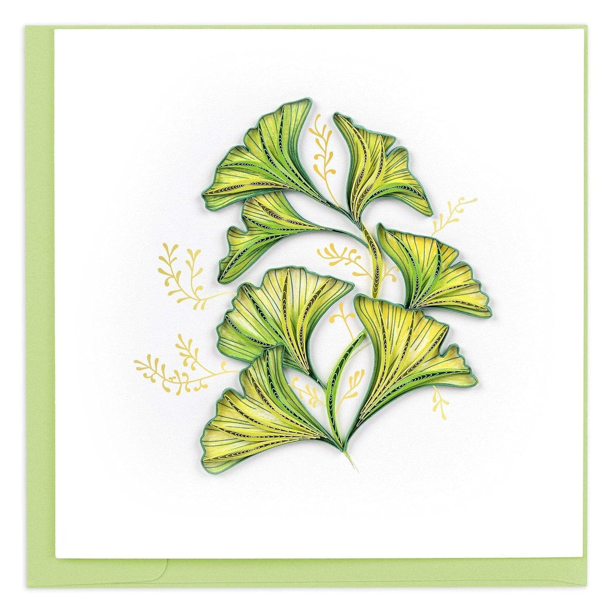 Quilling Card Greeting Card, 6 x 6 inches, Multi