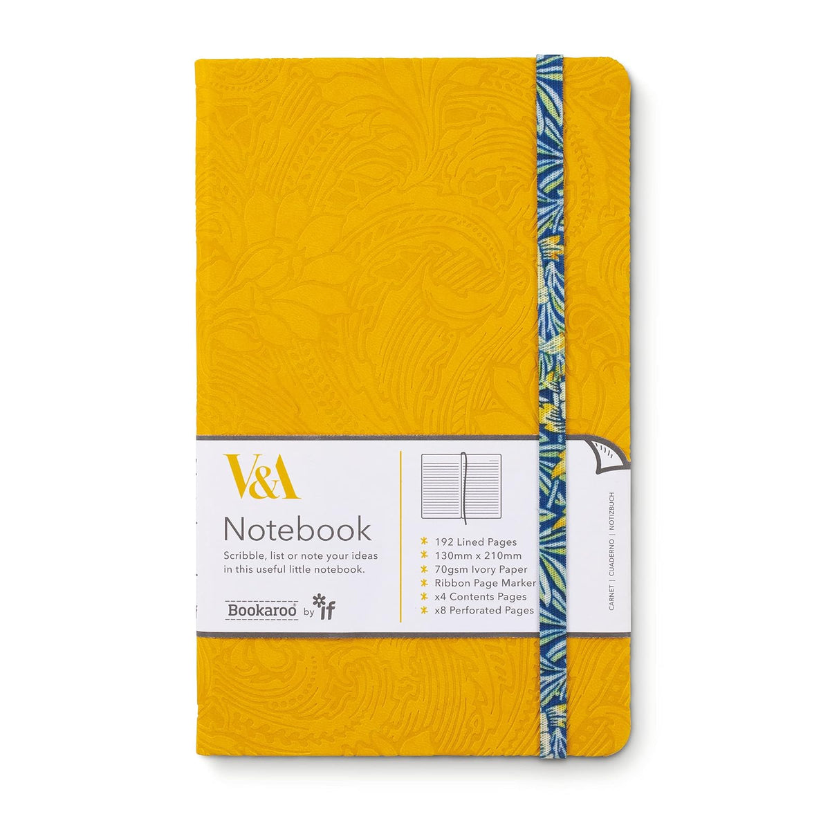 IF Blank Book, One Size, Yellow