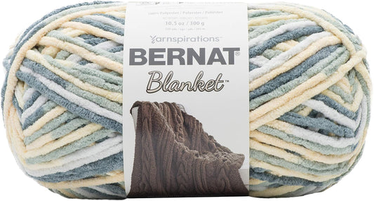Spinrite Yarns (CA) Bernat Blanket Yarn, 10.5 oz, Soft Sunshine Green, 1 Ball