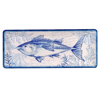 Certified International 28199 Oceanic Rectangular Platter, 19- inch Length, Melamine