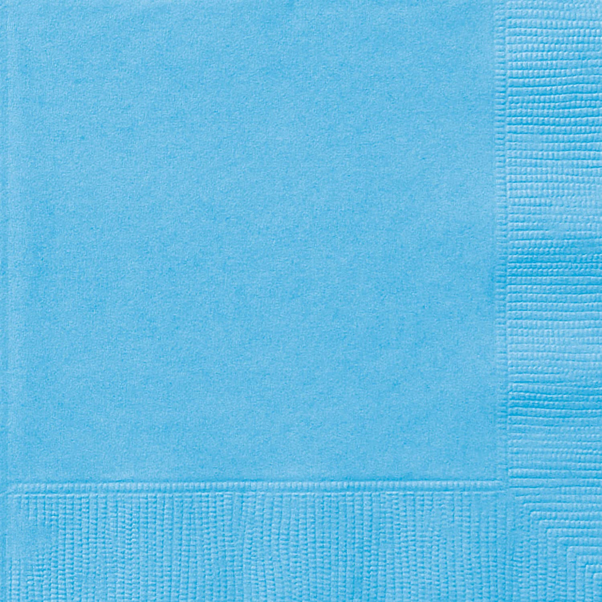 Unique Industries Light Blue Paper Napkins, 20ct