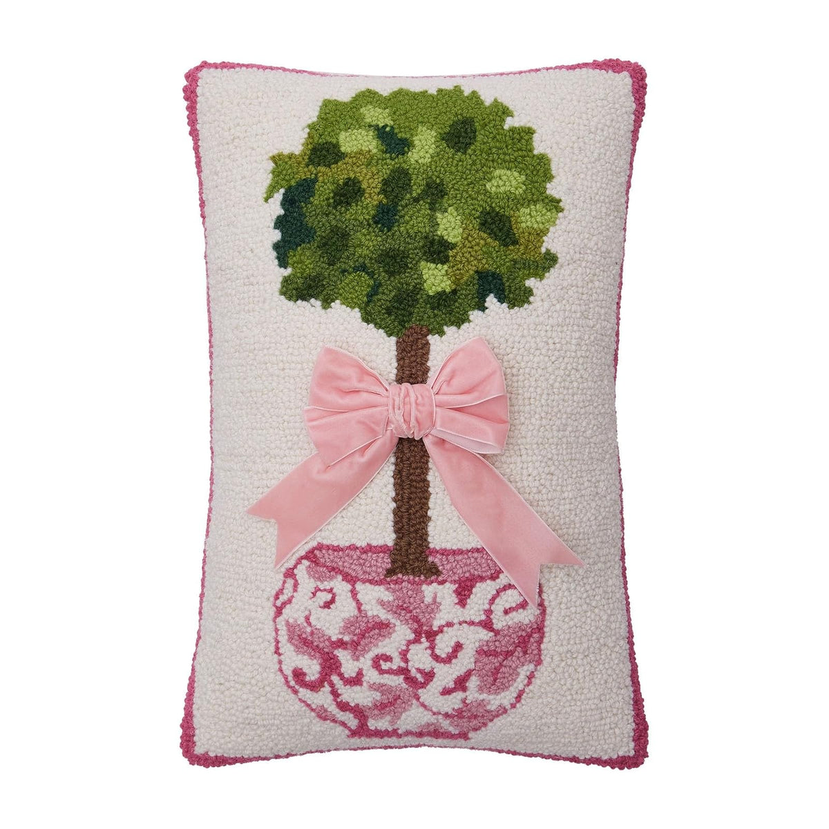 Peking Handicraft Pillow, 12"x18", Multicolor