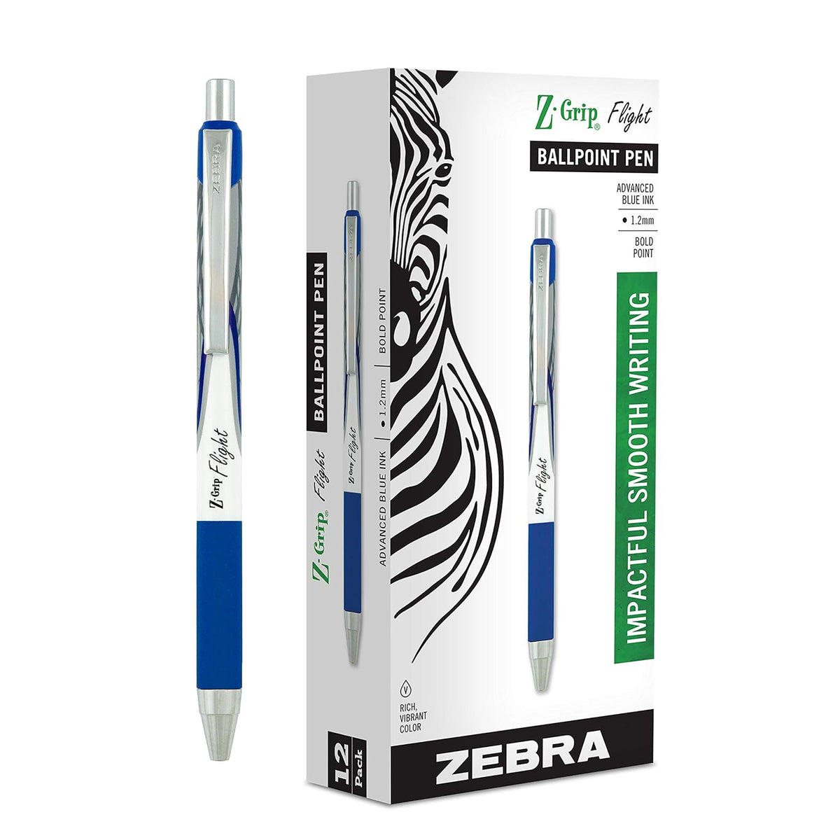 Zebra Pen Writing Instrument, 1 Count (Pack of 12), Blue A