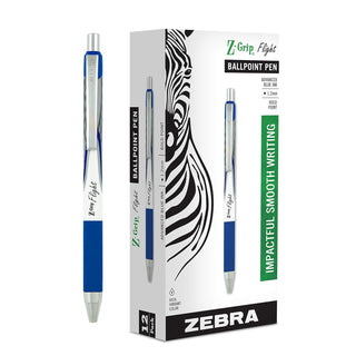 Zebra Pen Writing Instrument, 1 Count (Pack of 12), Blue A