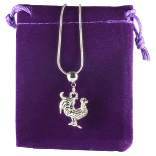 Dave The Bunny Necklace, Silver, Modern