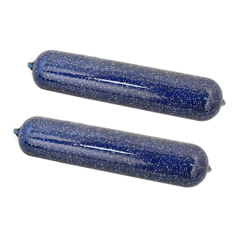 MagBay Lures Deep Drop Weights - Offshore Fishing (3lb (2pcs), Blue Vinyl)