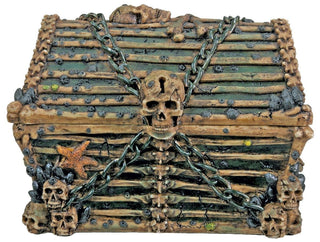 Pacific Trading Summit Davy Jones Chest Collectible Pirate Decoration Skeleton Container