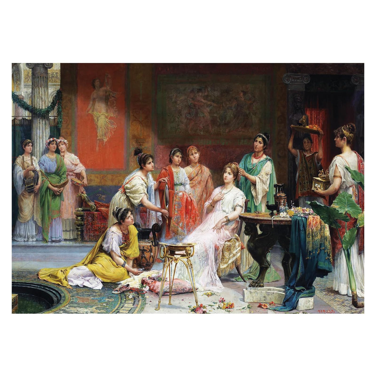 Anatolian Puzzles, 1500, Toilette of a Roman Lady