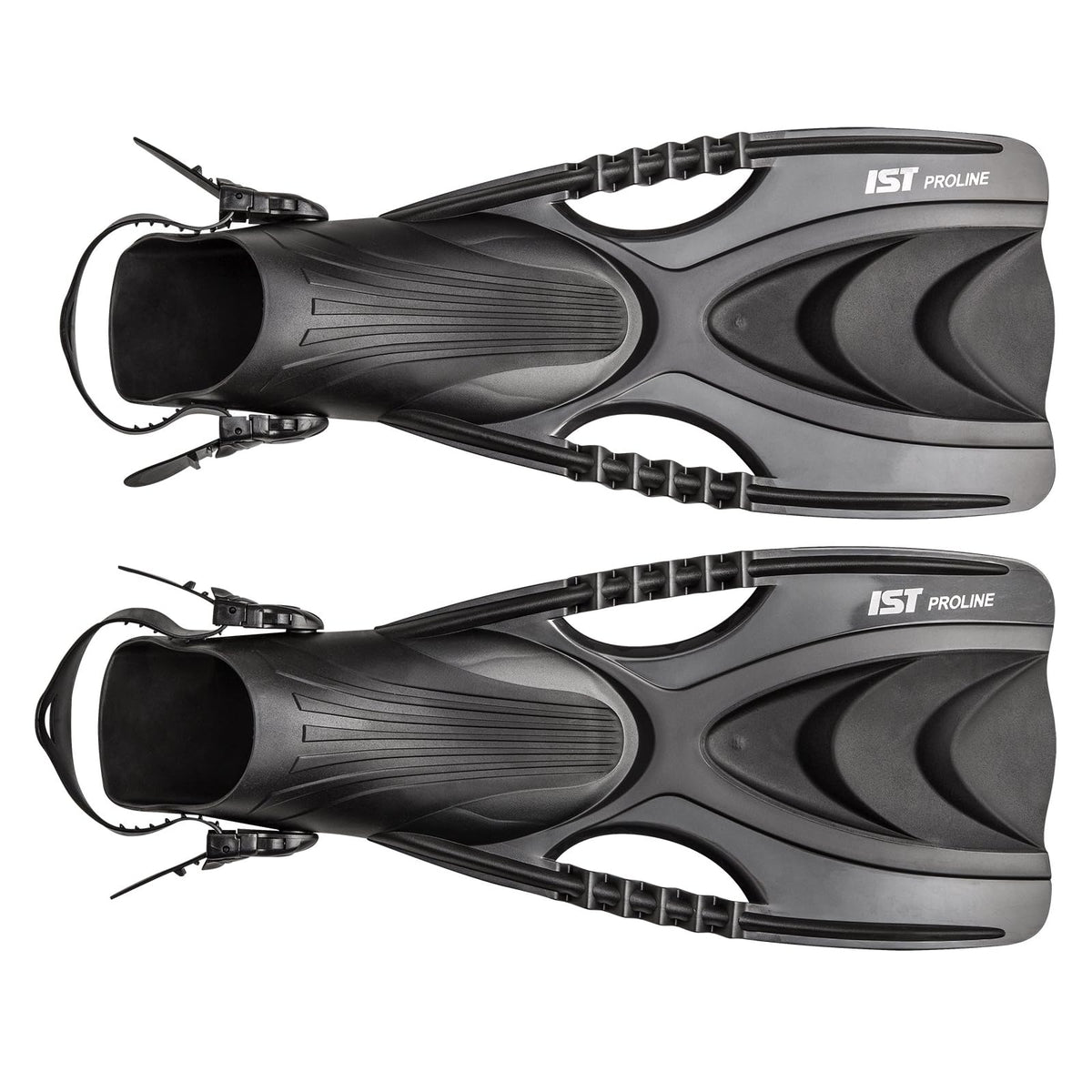 IST Swim Fin, Large-X-Large, Black