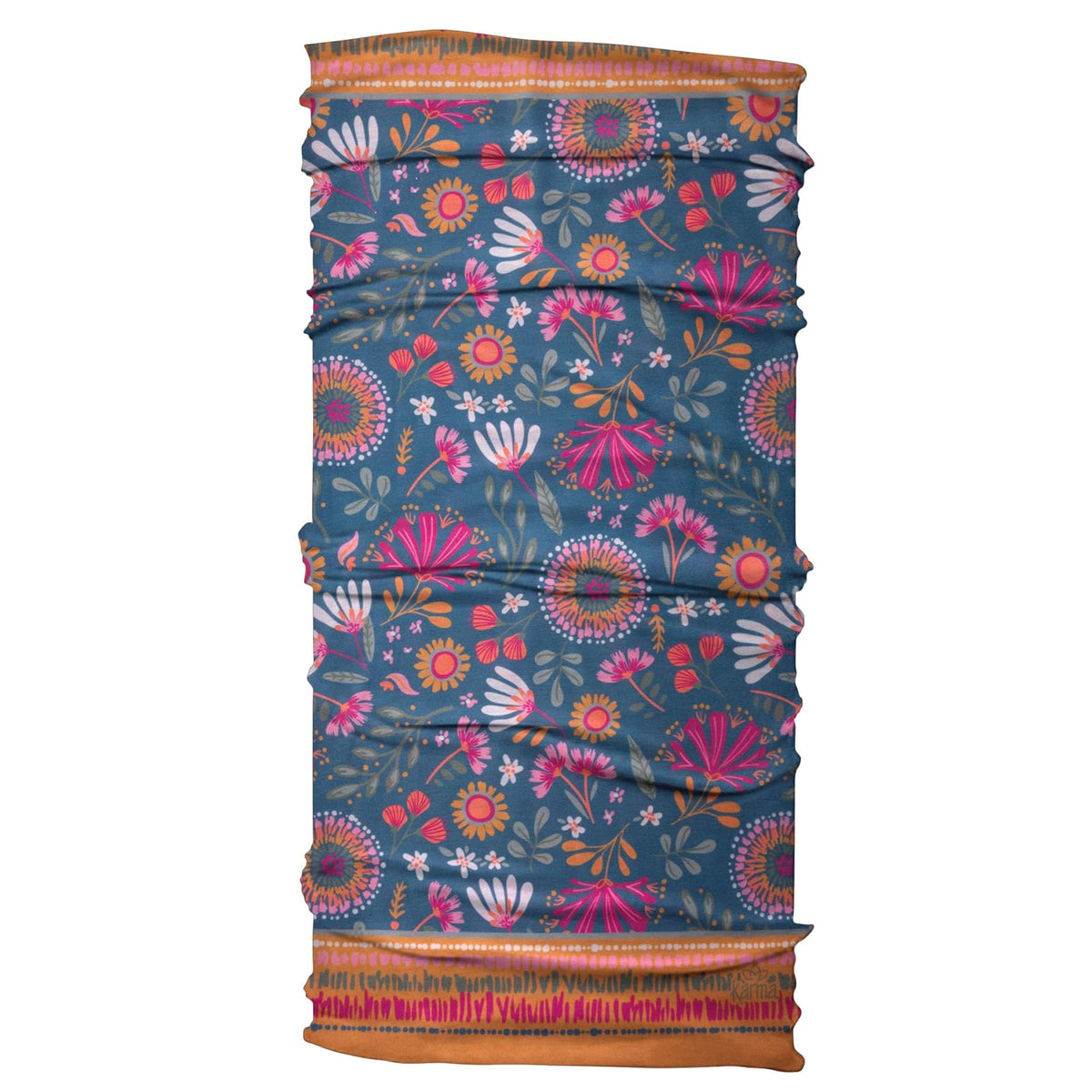Karma Hairband, 1 Count (Pack of 1), Teal Floral