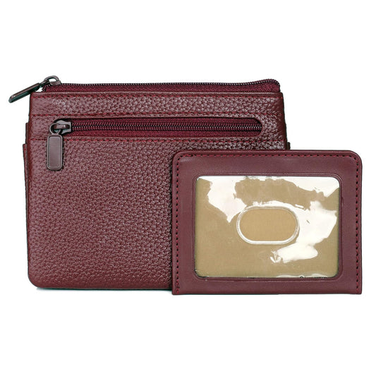 JYS Enterprise Julia Buxton Hudson Pik-Me-Up¬Æ Large ID Coin / Card Case Red